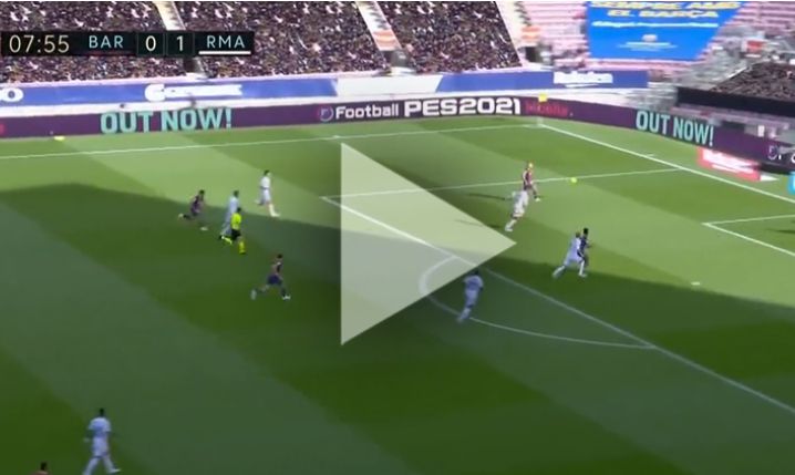 Ansu Fati STRZELA GOLA na 1-1 z Realem Madryt! [VIDEO]